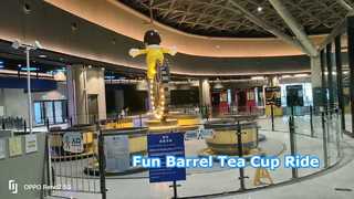 24-Seat Barrel Tea Cup