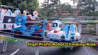 20-Seat Robot Climbing Car Amusement Ride